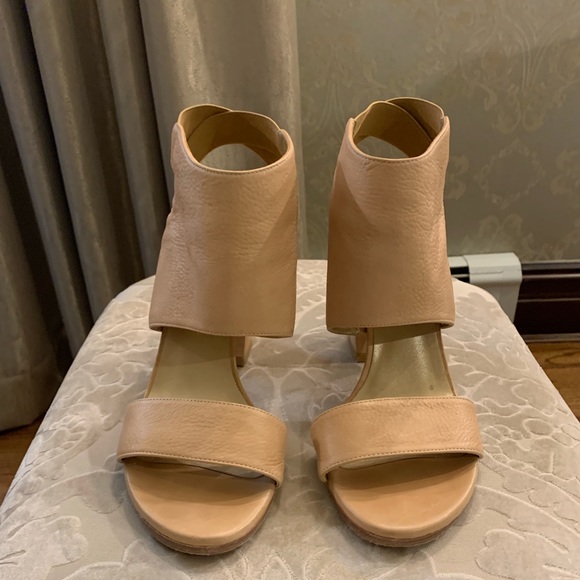 Stuart Weitzman Open Toe Bootie Size 9.5 - Picture 2 of 5